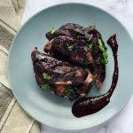 Blueberry Barbecue Chicken by Jessica Eats Real Food