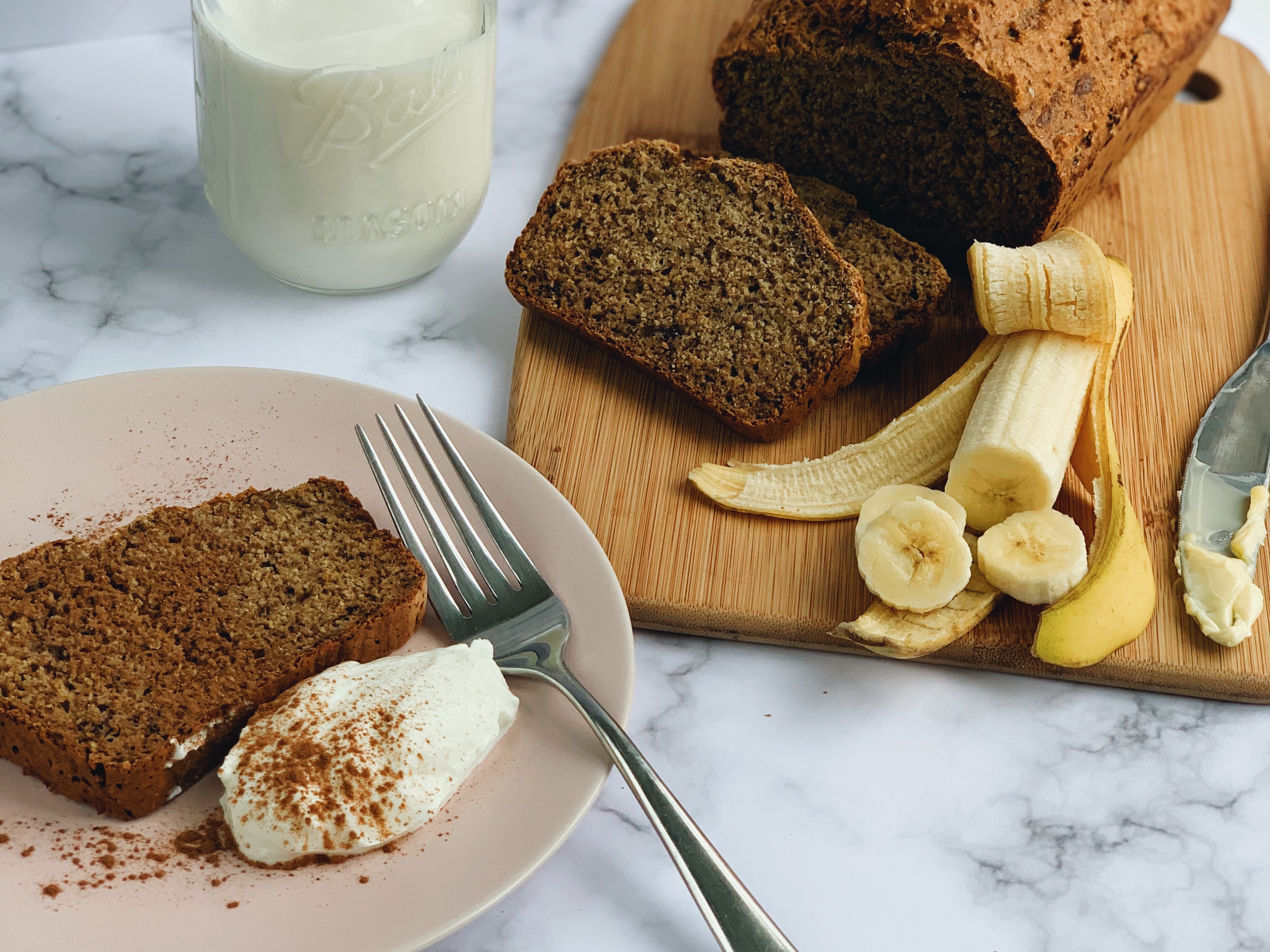 Banana Snacking Bread (No Added Sugar) · Jessica Eats Real Food