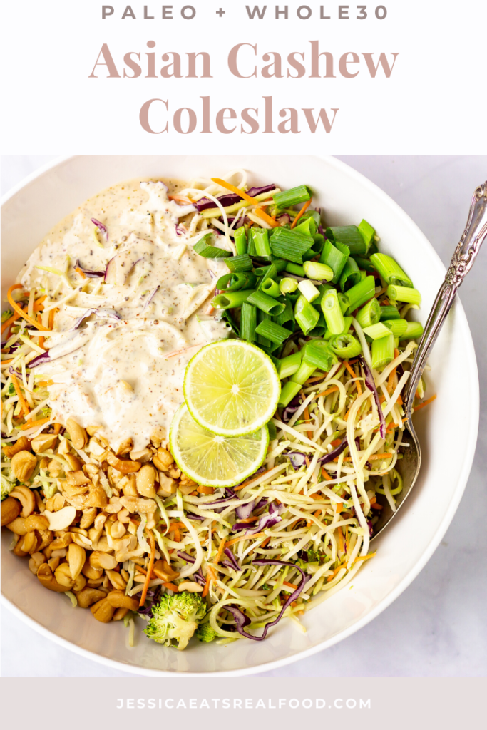 Asian Cashew Coleslaw