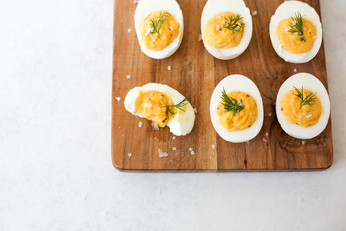 The Easiest Whole30 Deviled Eggs · Jessica Eats Real Food