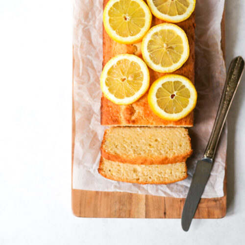 Paleo Lemon Pound Cake