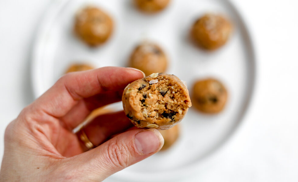 Gluten Free Oatmeal Chocolate Chip Cookie Dough